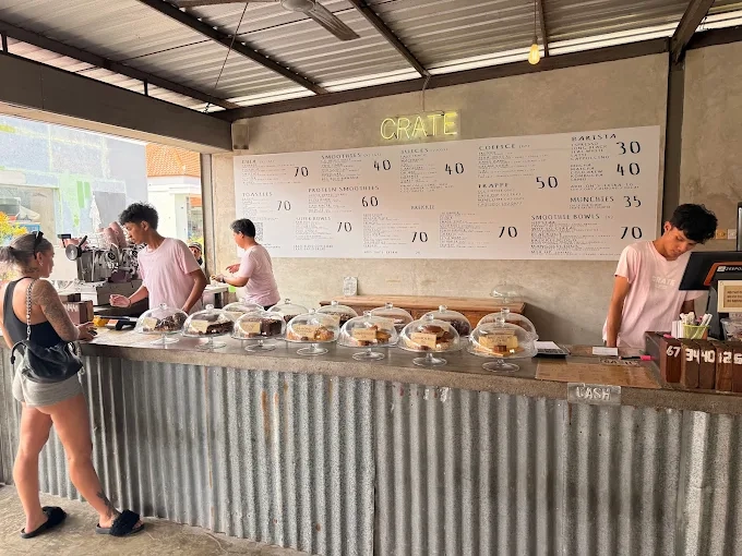 crate cafe canggu