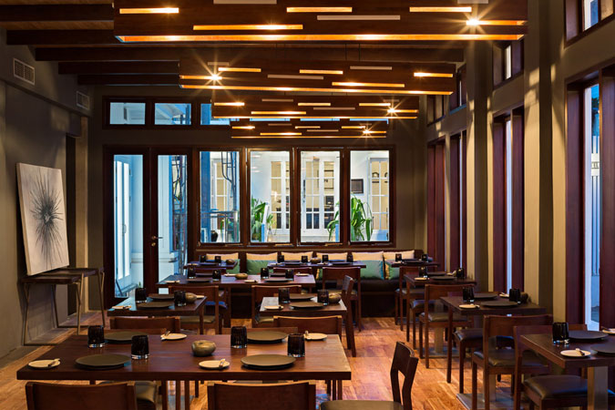 dining area of a boutique accommodation