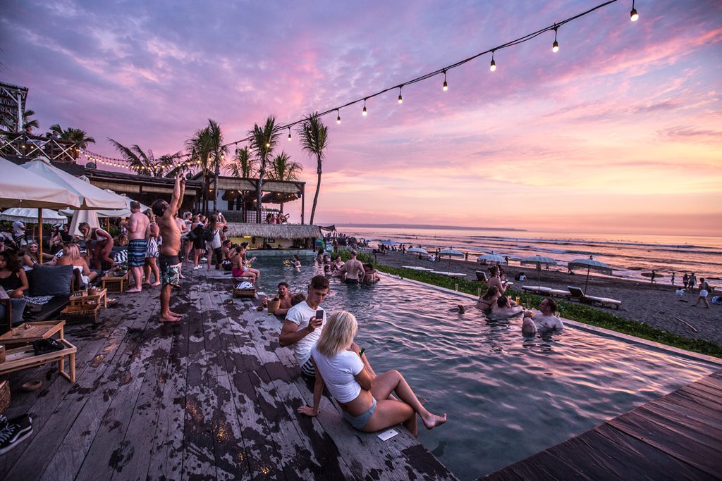 beach club at bali