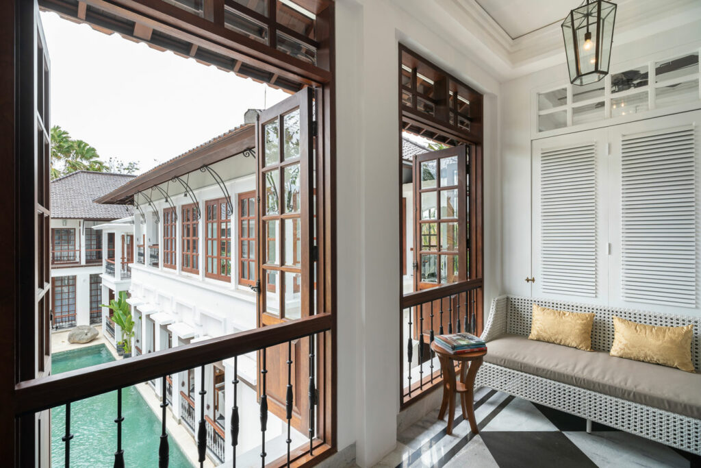 club balcony view at the colony hotel bali