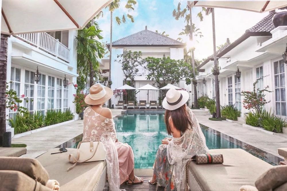 the colony hotel bali, lgbtq friendly hotel in seminyak