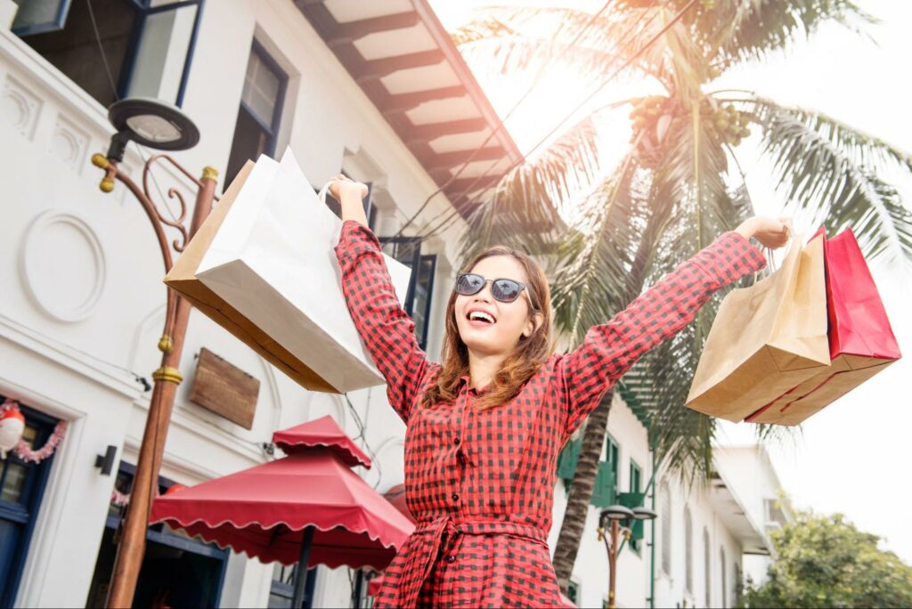 shopping in bali