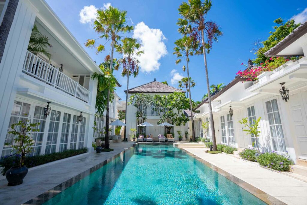 the colony hotel bali pool view, a boutique hotel in seminyak