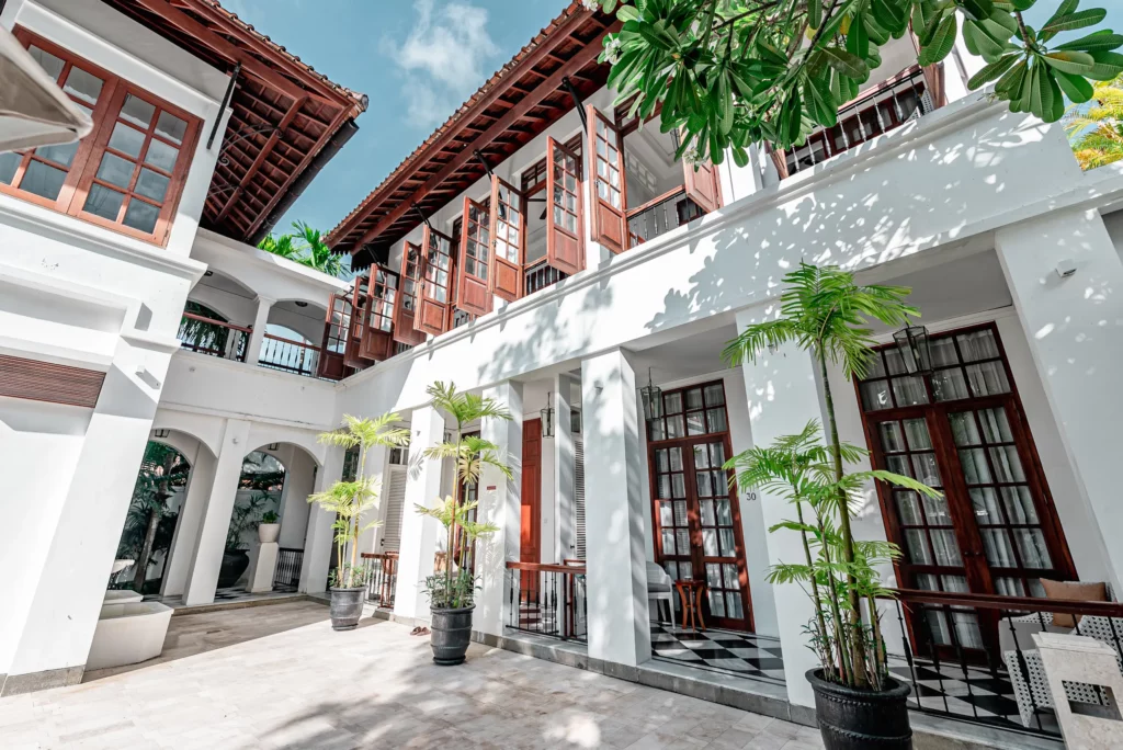 Architectural View from Ground Up of Club Premier Room at The Colony Hotel Bali, Boutique Stay
