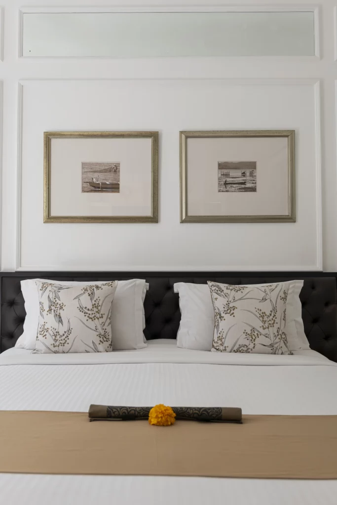 deluxe room interior set up at the colony hotel bali