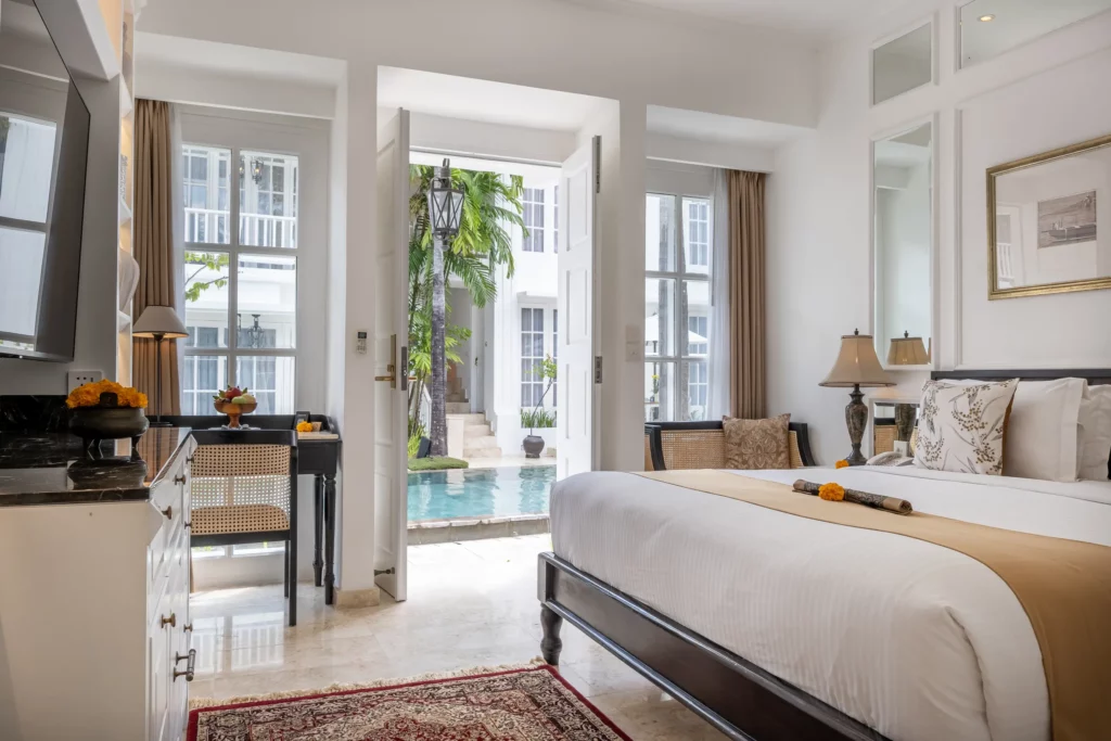 Deluxe Room interior at The Colony Hotel Bali