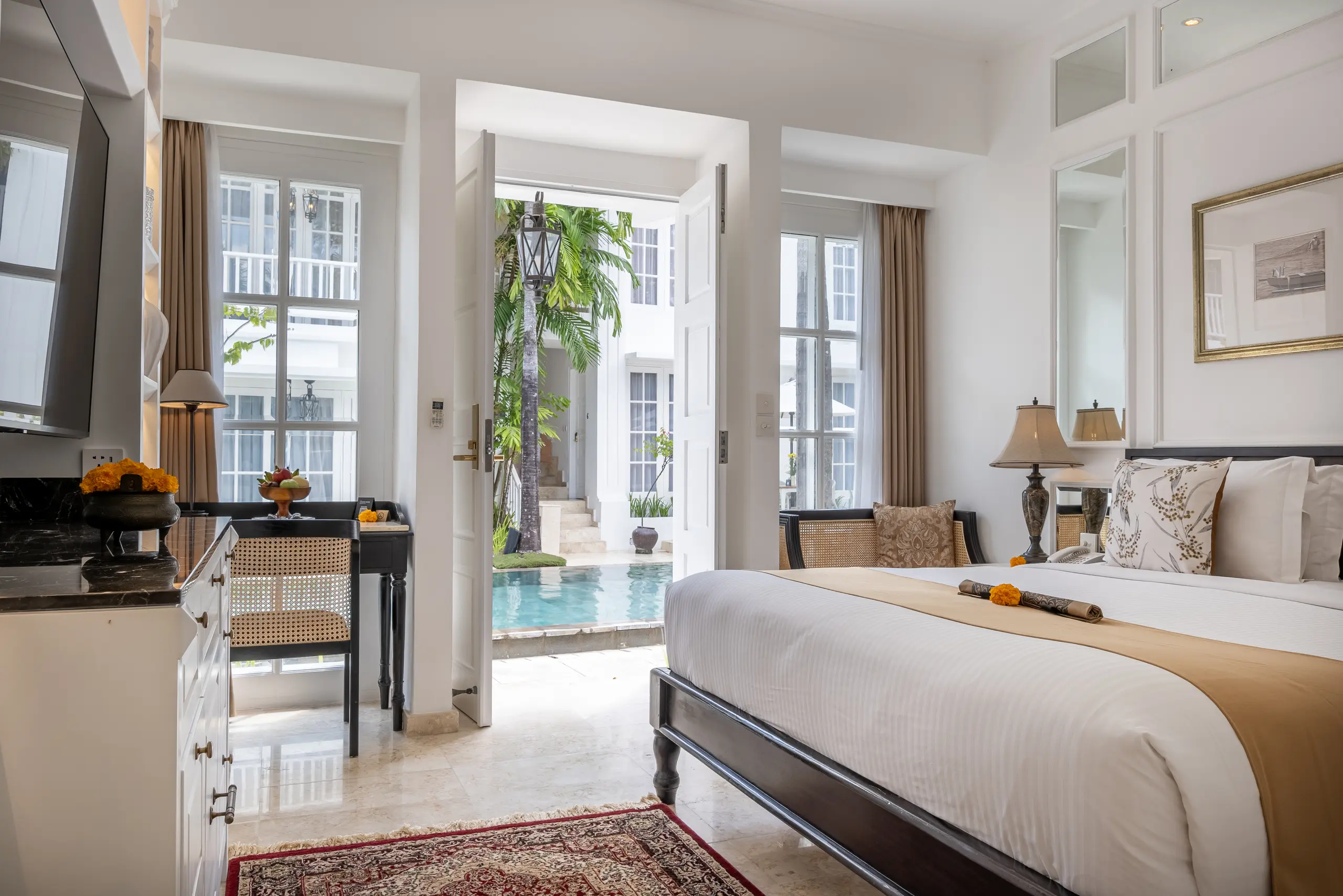Deluxe Room interior at The Colony Hotel Bali