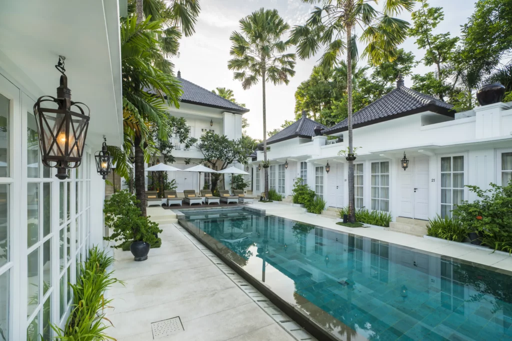 pool at the colony hotel bali