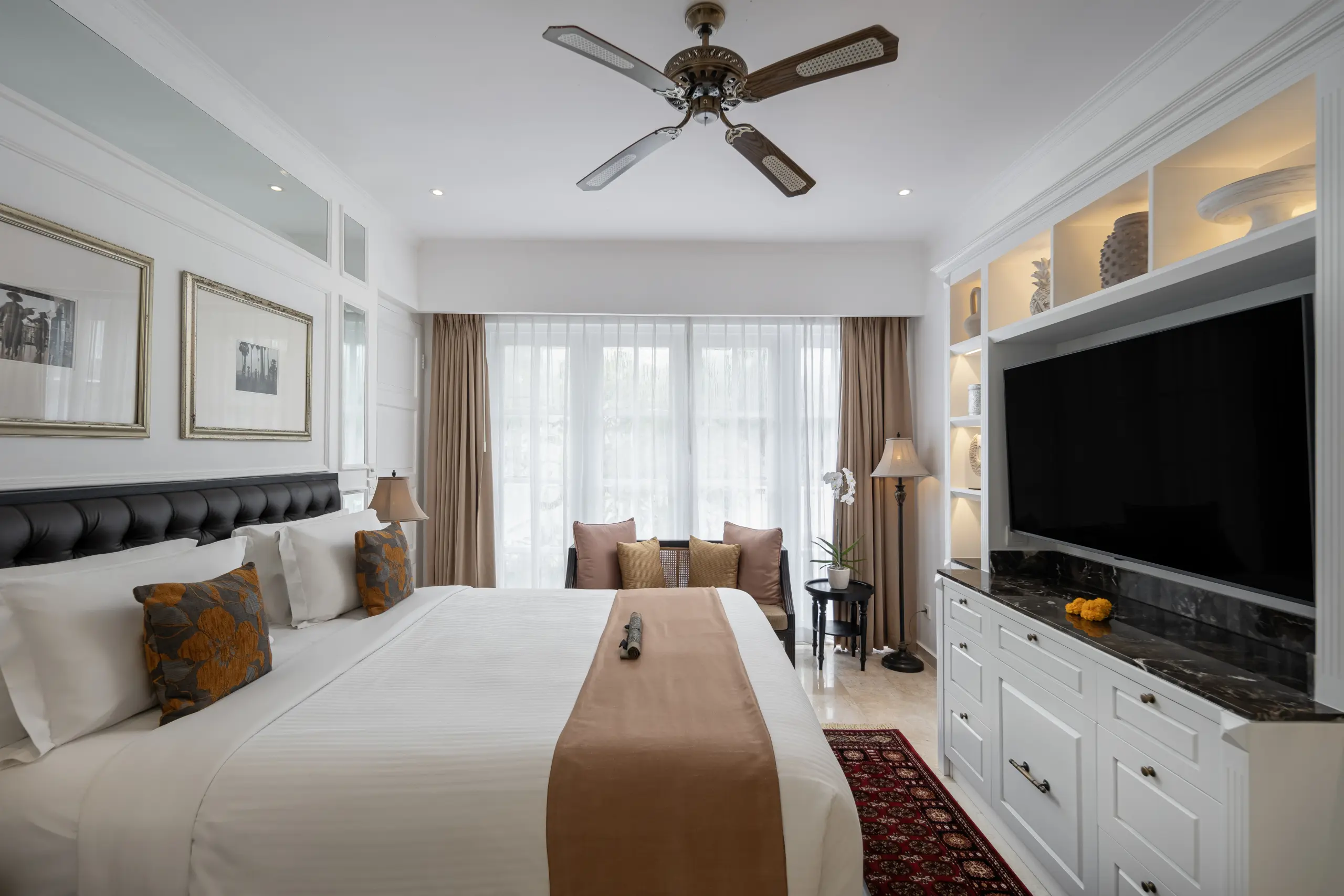 Interior view of the Premier Room at The Colony Hotel Bali