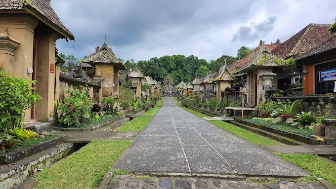 penglipuran village and temple, one of Bali’s most celebrated traditional villages
