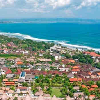 the colony hotel aerial picture