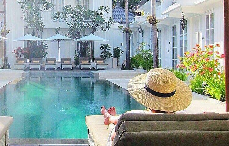 Good pool for good hotel in seminyak