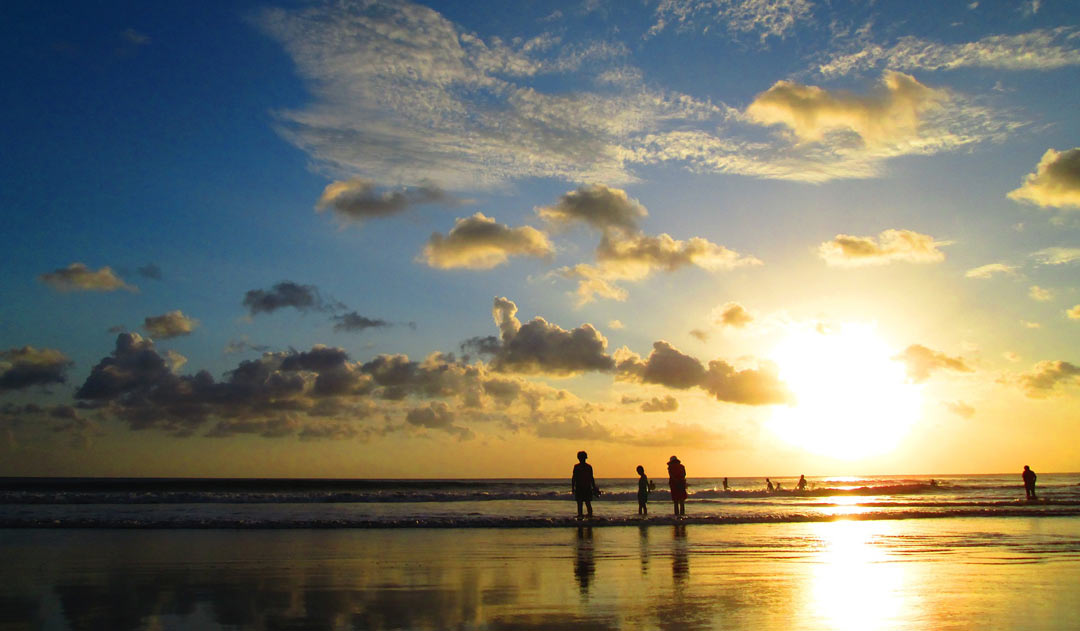 Bali Beach - local language Indonesian and balinese