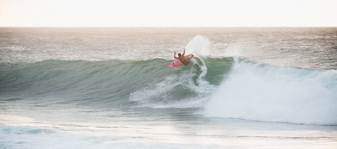 Surfing in Bali - Legian Beach Area