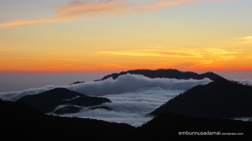 mountain in bali batukaru