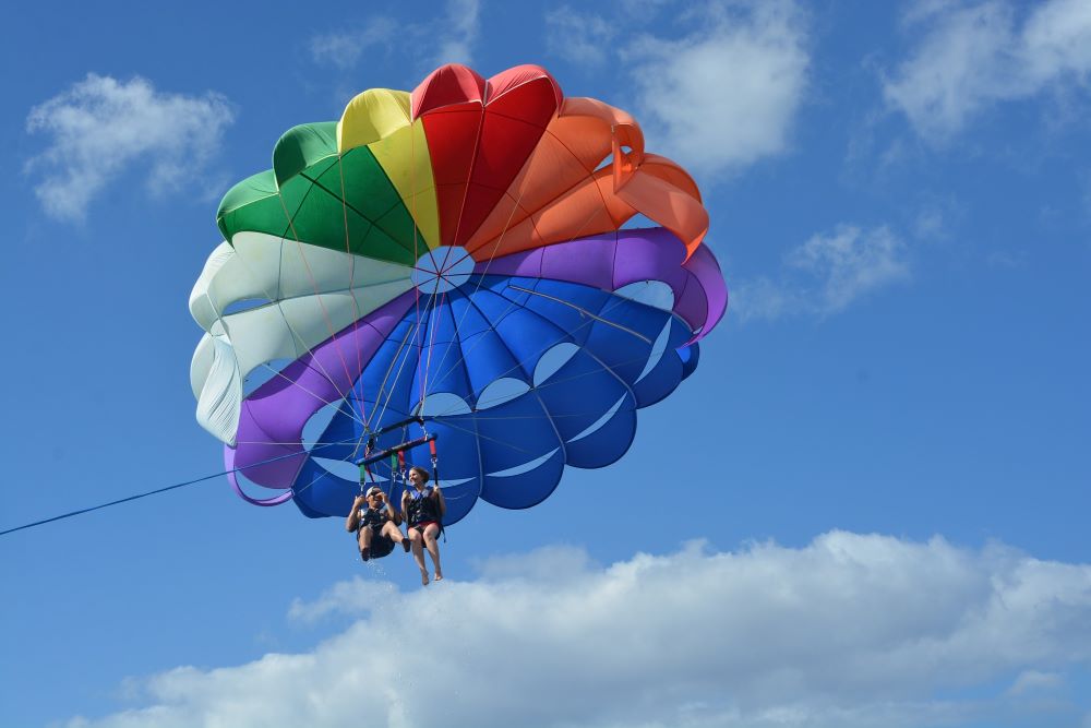 Parasailing in Bali