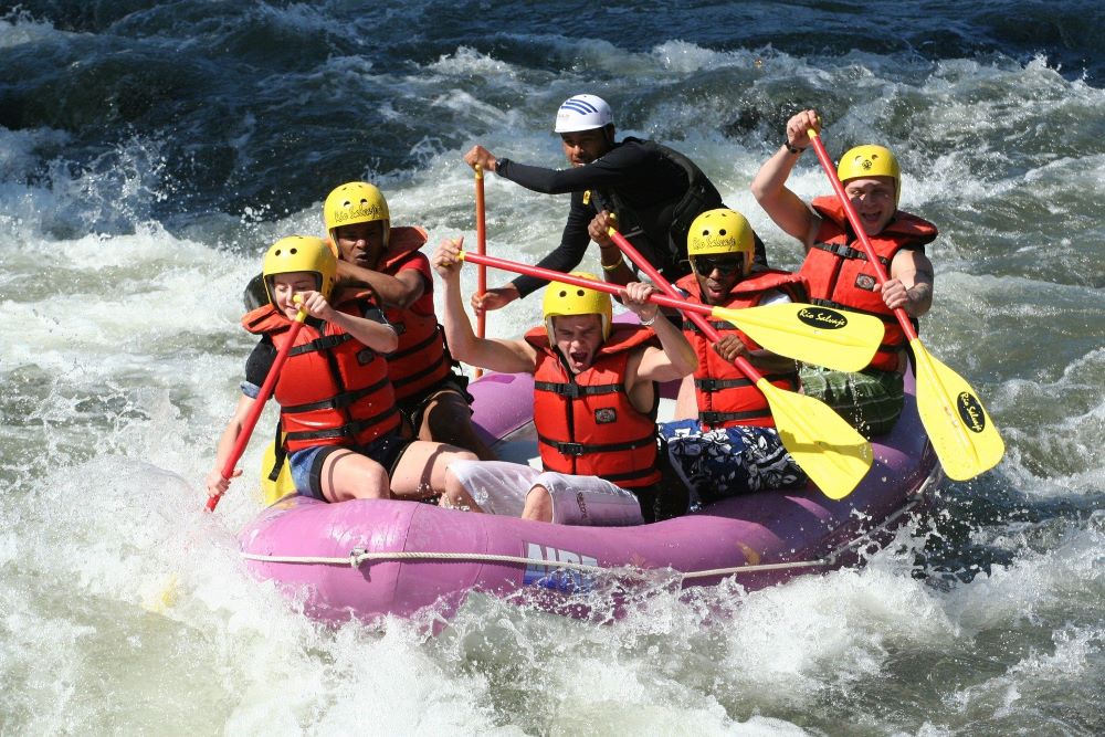 rafting in bali