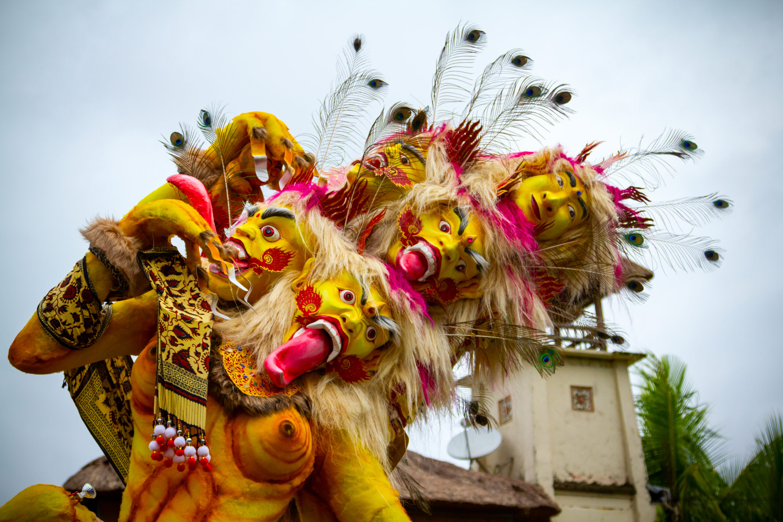 Ogoh Statues in Nyepi Parade