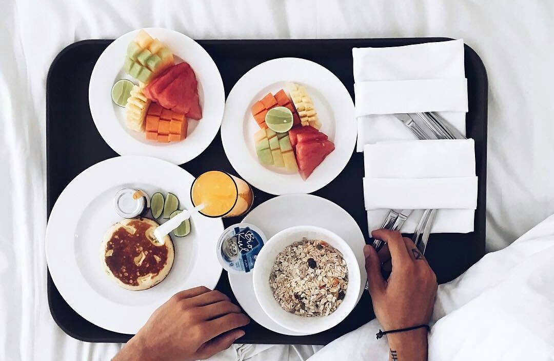 romantic breakfast Colony Hotel Bali