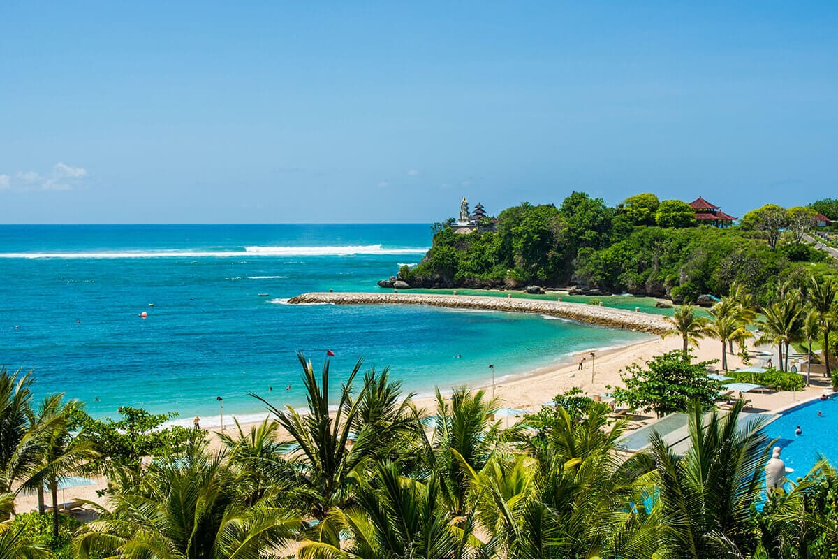 Best beach in Bali: Nusa Dua