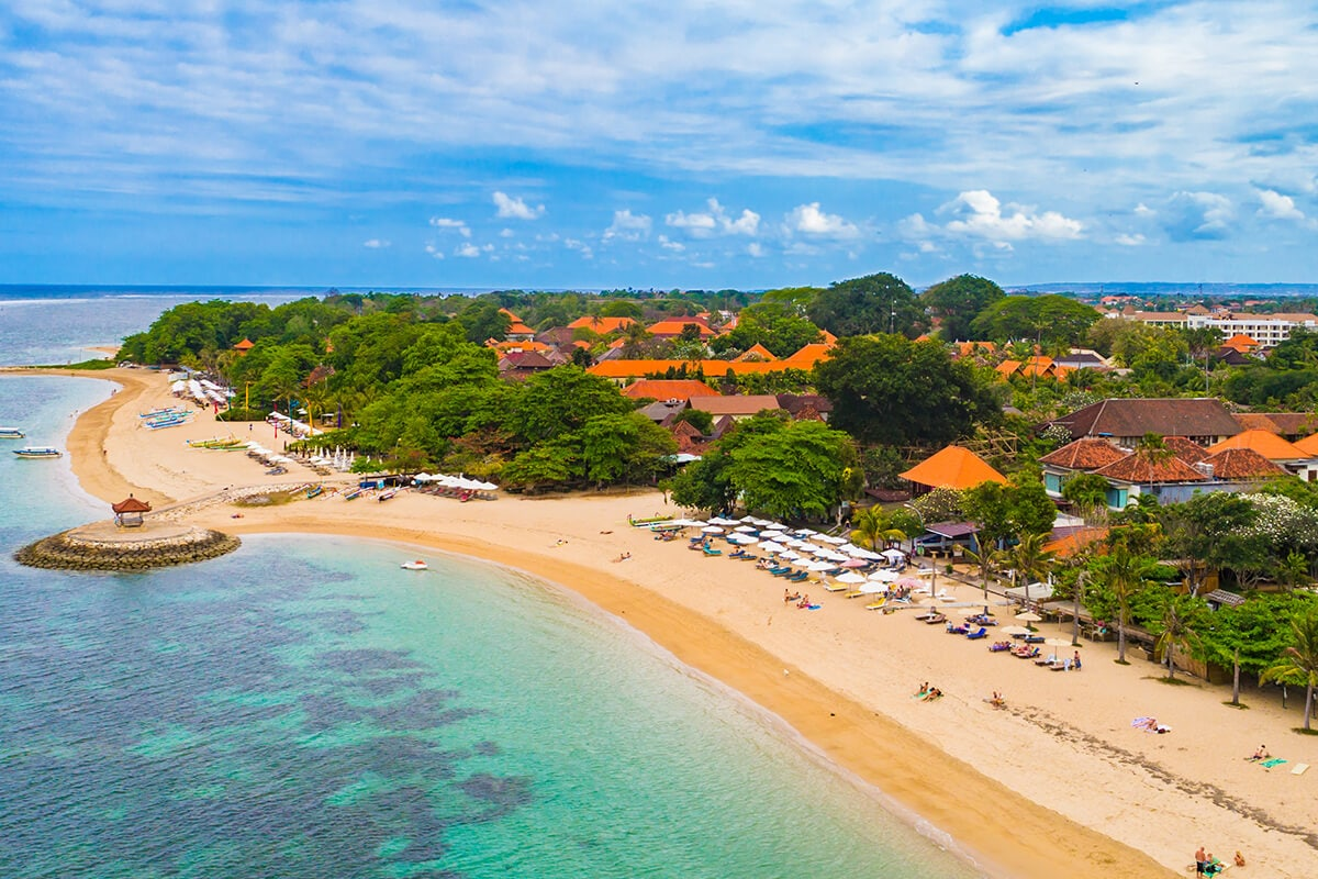 Sanur Beach in Bali