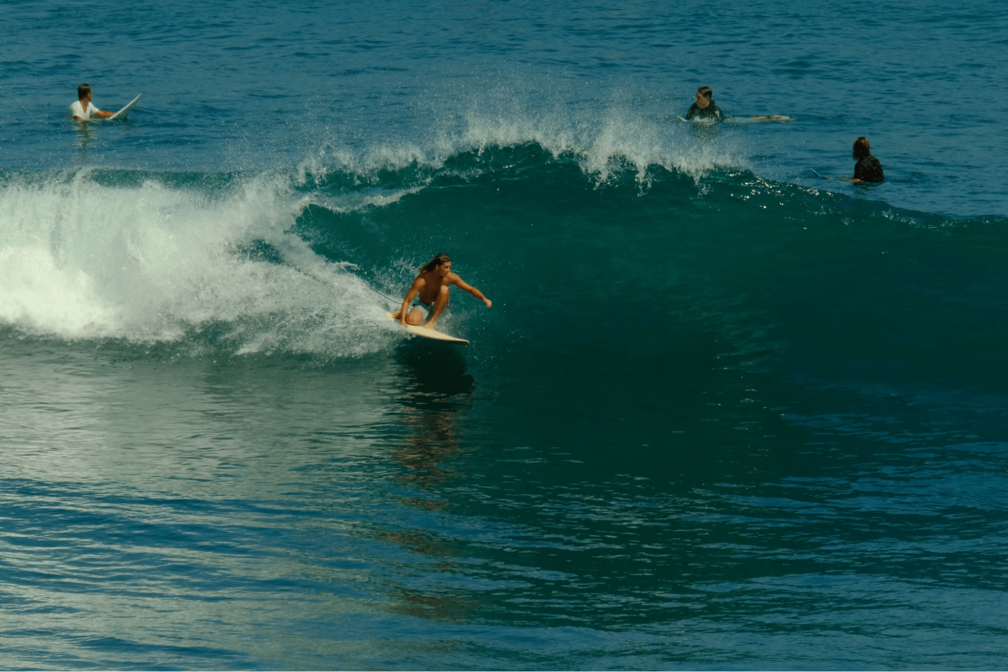 Surfing spot in Bali