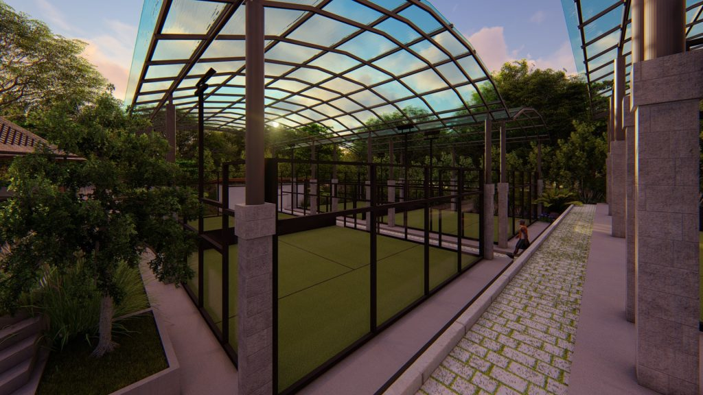 Bali's Padel Tennis Court