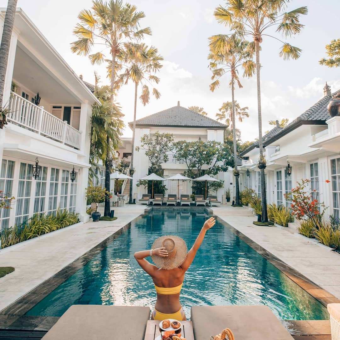 solo traveling in bali at The Colony Hotel Bali